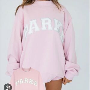 Parker Light Pink Sweatshirt